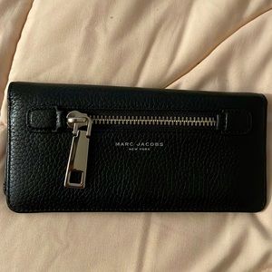 Black Marc Jacobs Slim Wallet